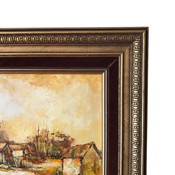 Claude Farcy Original Oil on Canvas Painting - Picture 5 of 8